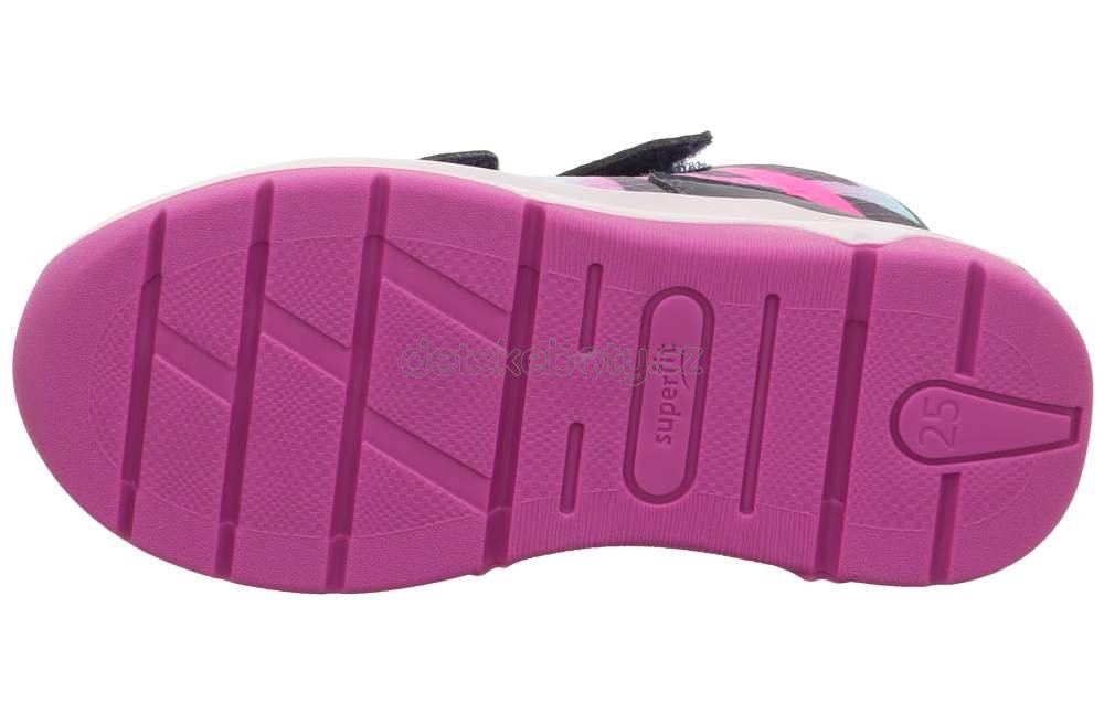 Dětské celoroční boty Superfit 1-006412-8010 Velikost: 26 (obrázek 4)