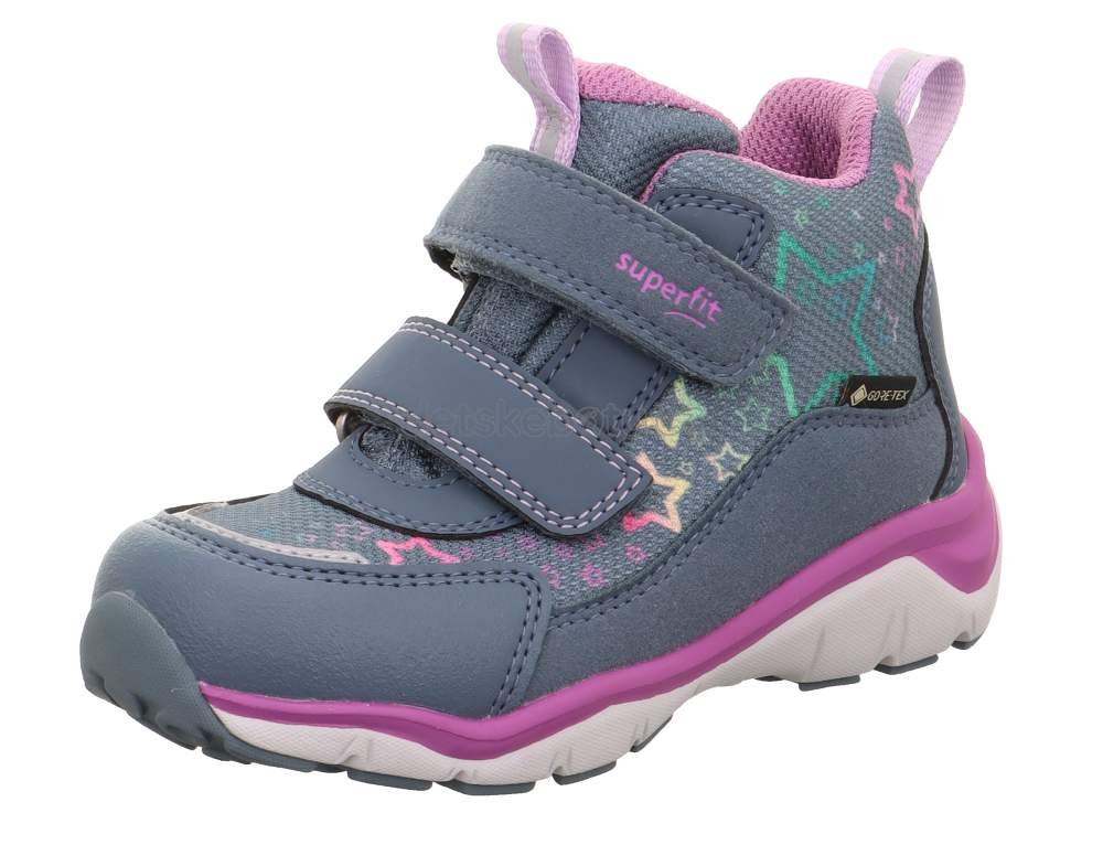 Dětské celoroční boty Superfit 1-000249-8030 Velikost: 25