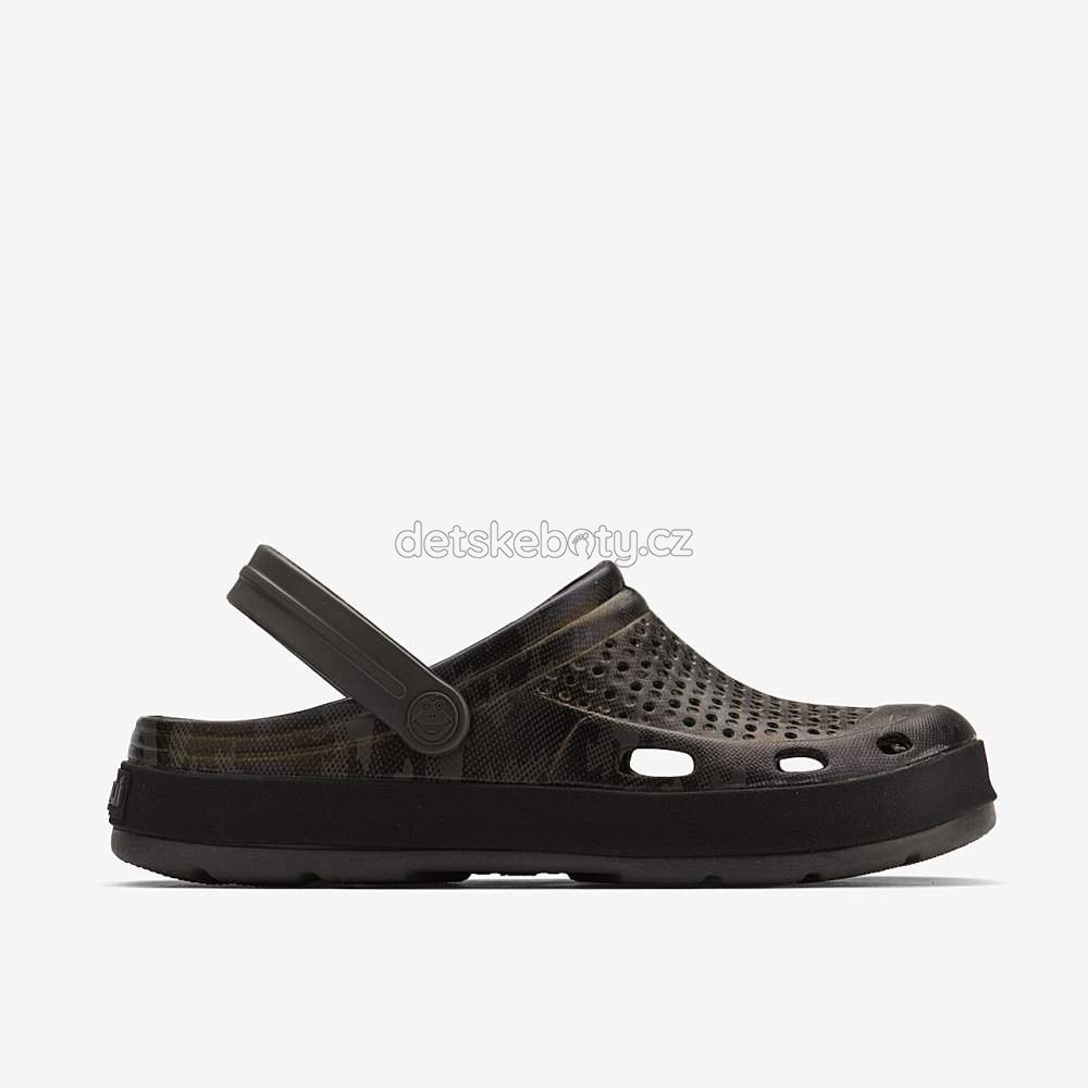 Dětské plážovky Coqui 6413 antracit camo/black Velikost: 41 (obrázek 3)