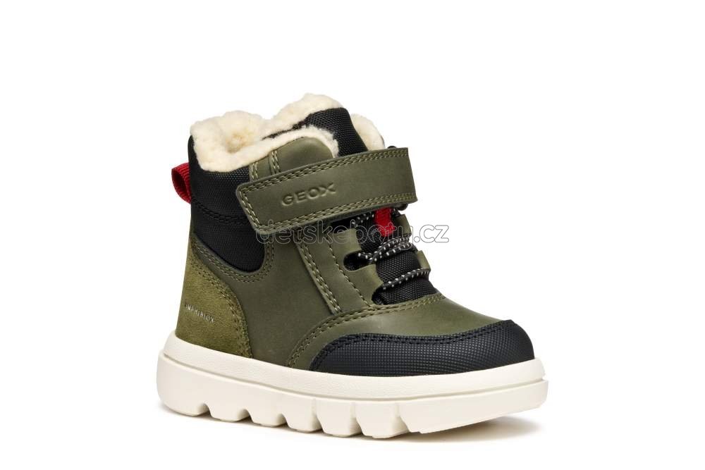 Dětské zimní boty Geox B365BC 0ME22 C0450 Velikost: 27