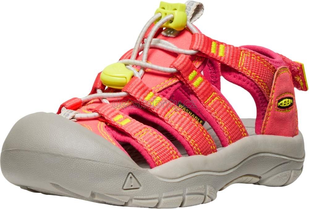 Dětské sandály Keen NEWPORT BOUNDLESS CHILDREN dubarry/evening primrose Velikost: 31 (obrázek 3)