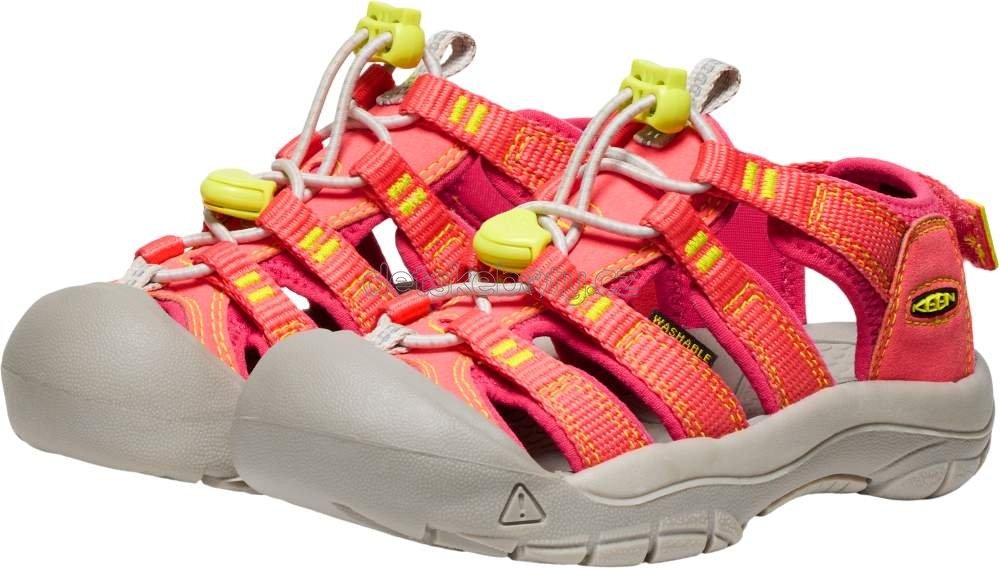Dětské sandály Keen NEWPORT BOUNDLESS CHILDREN dubarry/evening primrose Velikost: 31 (obrázek 6)