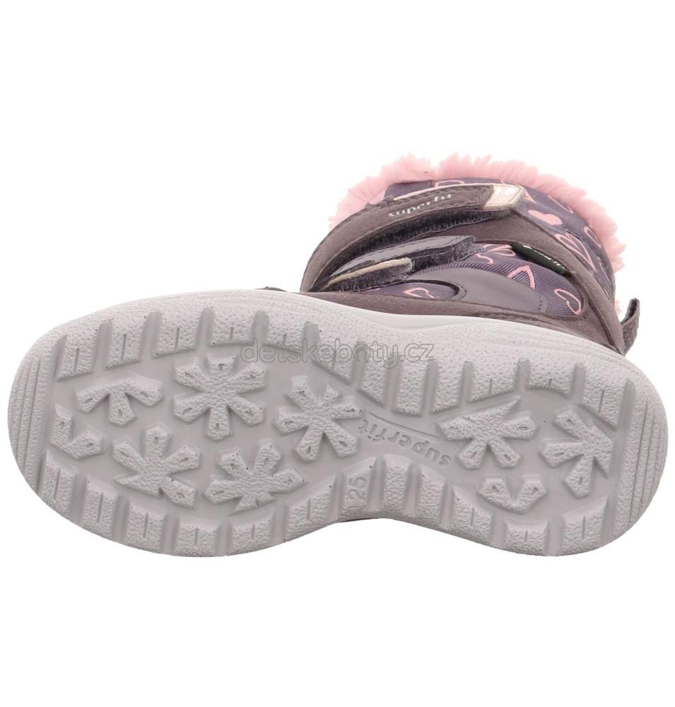 Dětské zimní boty Superfit 1-009090-8510 Velikost: 32 (obrázek 4)