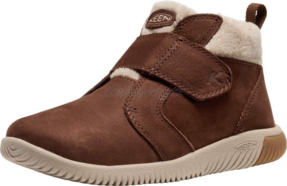 Dětské celoroční boty Keen KNX MIDDIE YOUTH bison/safari Velikost: 35