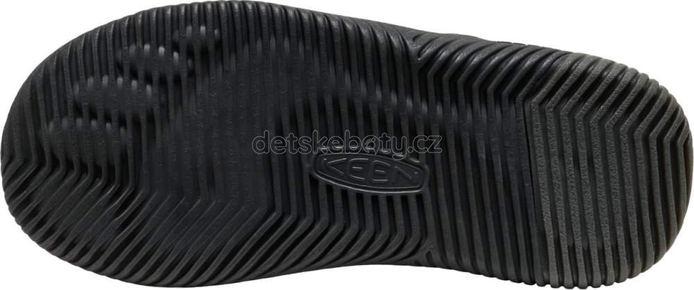 Dětské celoroční boty Keen KNX LACE YOUTH triple black Velikost: 38 (obrázek 3)