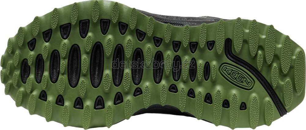 Dětské celoroční boty Keen ZIONIC WP YOUTH black/bronze green Velikost: 38 (obrázek 3)