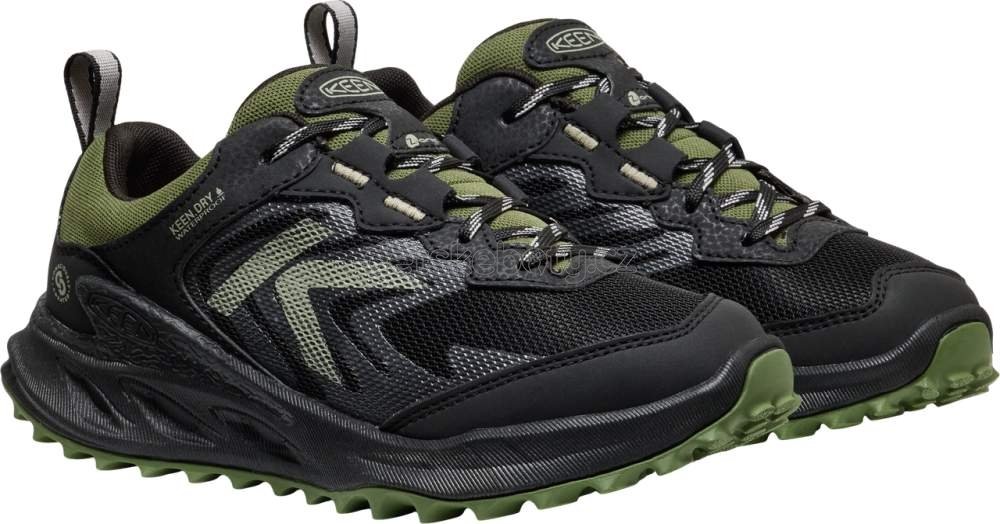 Dětské celoroční boty Keen ZIONIC WP YOUTH black/bronze green Velikost: 38 (obrázek 4)