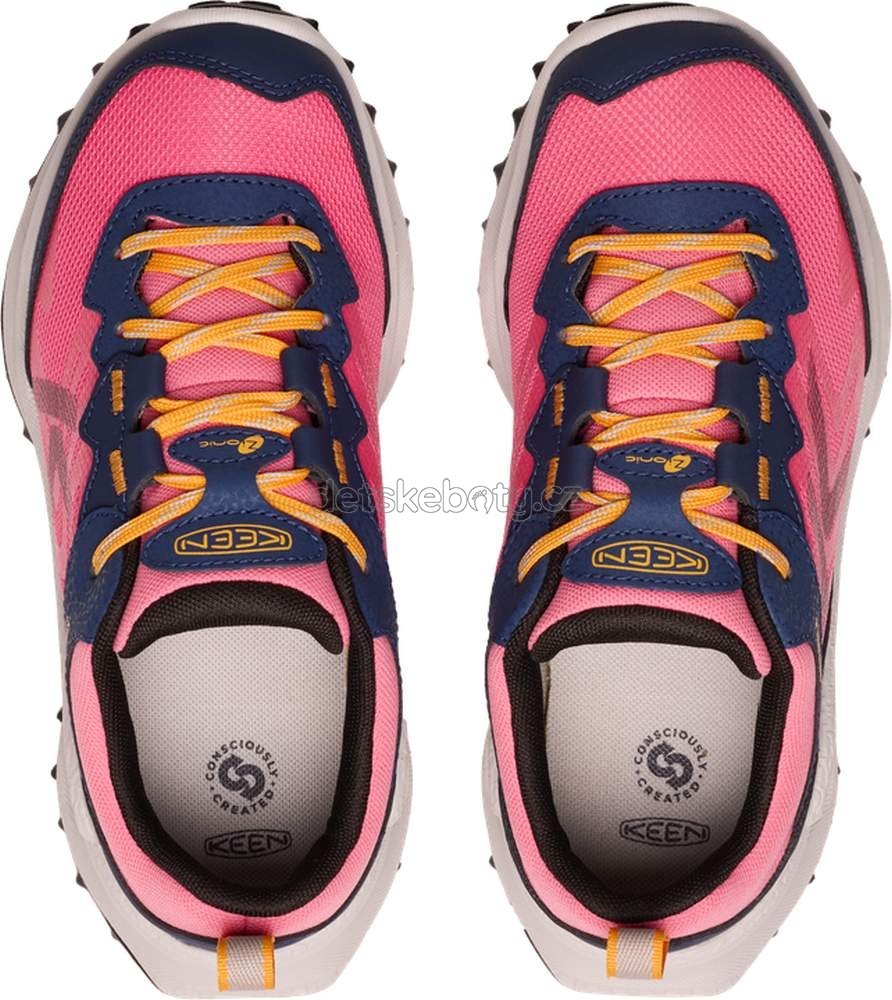 Dětské celoroční boty Keen ZIONIC WP YOUTH naval academy/pink lemonade Velikost: 37 (obrázek 6)