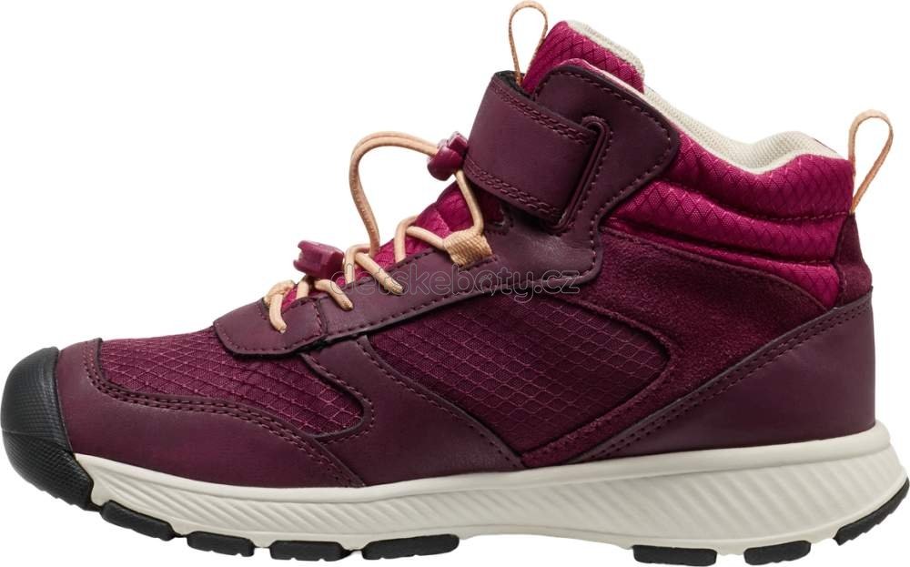 Dětské celoroční boty Keen SKUA MID WP YOUTH fig/peach fuzz Velikost: 36 (obrázek 3)