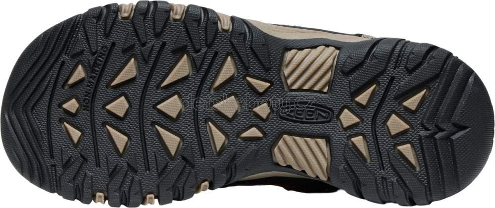 Dětské celoroční boty Keen TARGHEE IV MID WP YOUTH bison/brindle Velikost: 36 (obrázek 4)