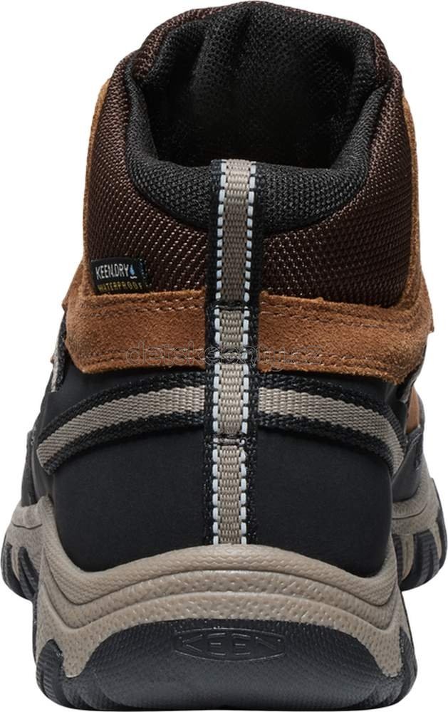 Dětské celoroční boty Keen TARGHEE IV MID WP YOUTH bison/brindle Velikost: 36 (obrázek 7)