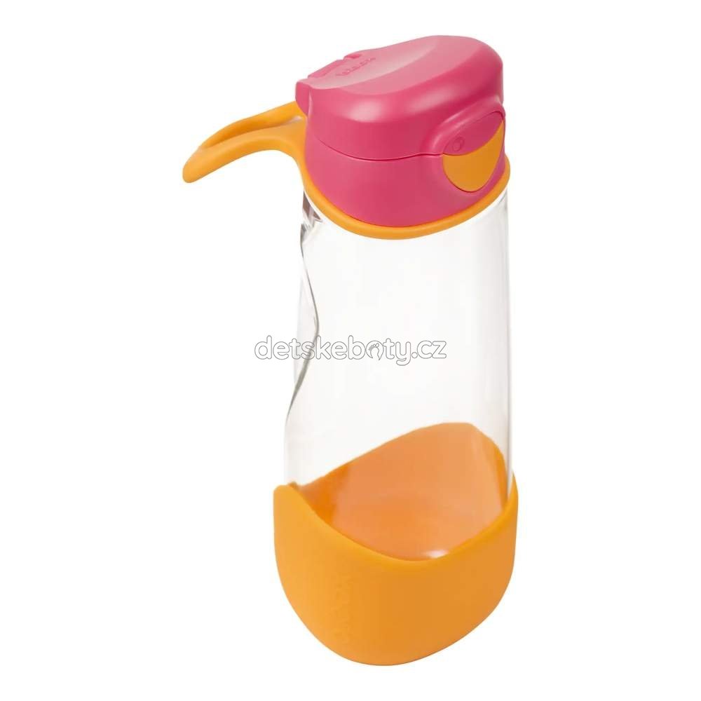 b.box 711 Sport lahev na pití 600 ml - růžová/oranžová (obrázek 4)