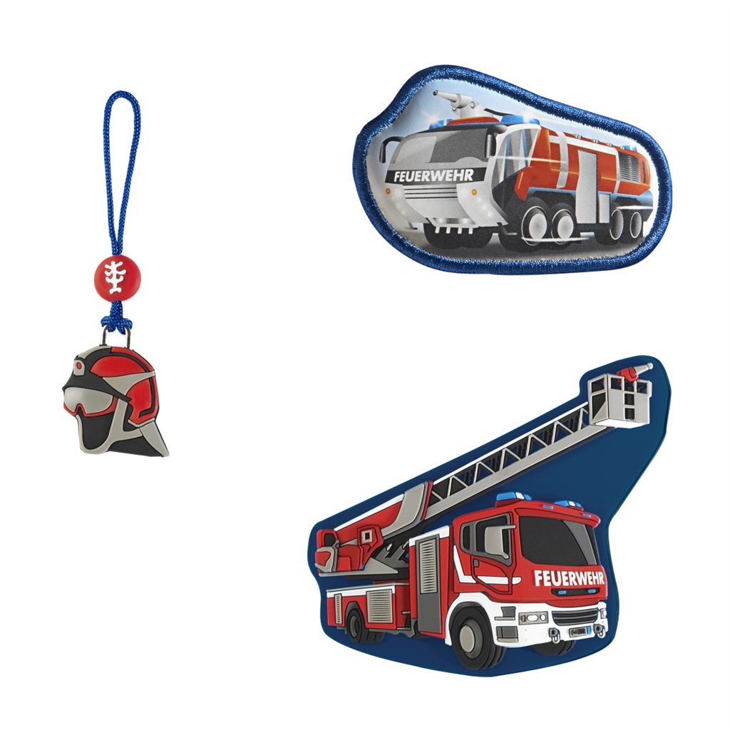 Doplňková sada obrázků MAGIC MAGS, Fire Engine Brandon, pro aktovky a batohy Step by Step