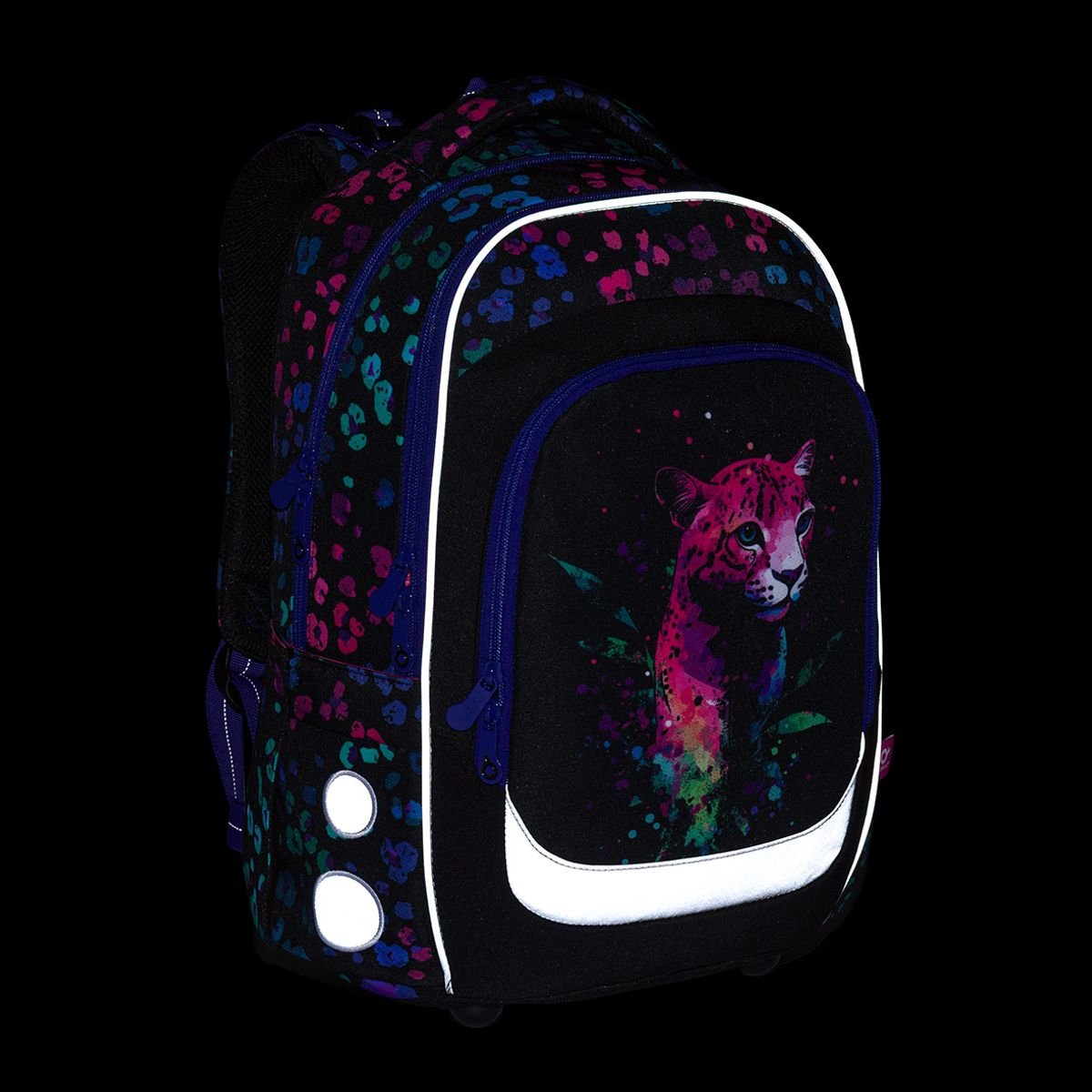 Školní batoh LORI s neonovým leopardem LORI 25074 (obrázek 14)
