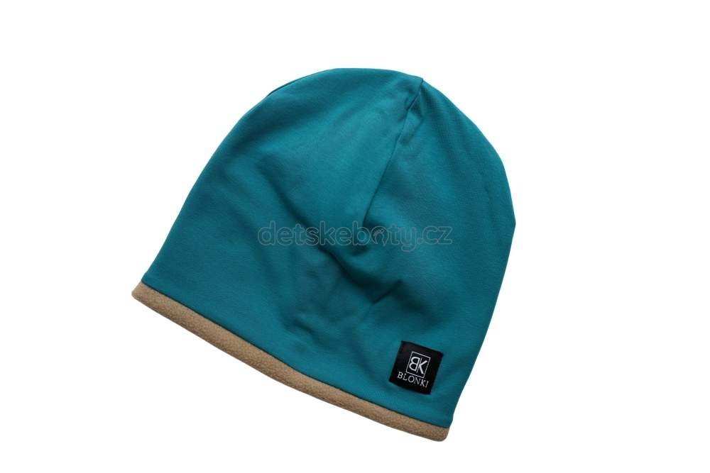 Zimní čepice Blonki zimní čepice petrolejová Velikost: 45-47
