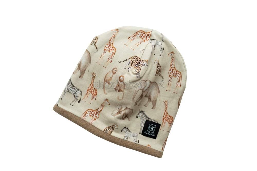 Zimní čepice Blonki zimní čepice ZOO Velikost: 45-47