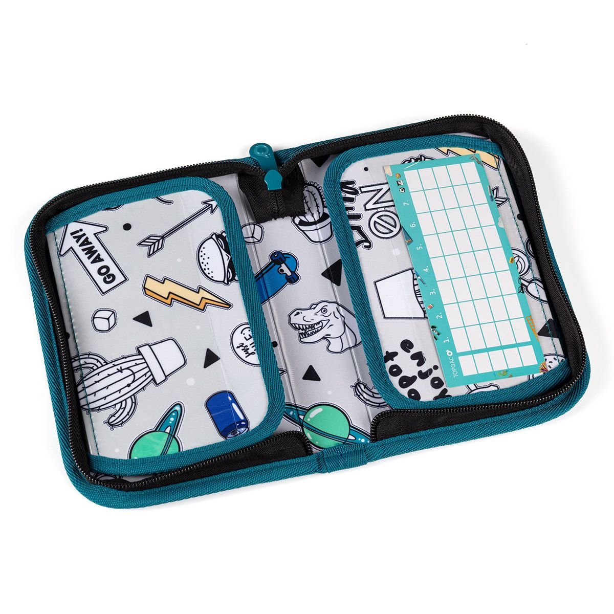 Dvouklopový školní penál PENN 25076