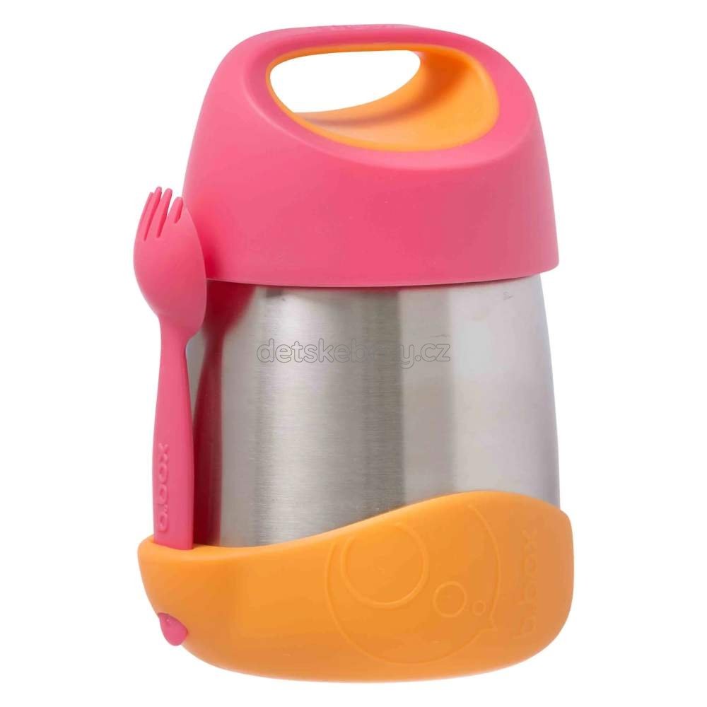 b.box 431 Termoska na jídlo 335 ml - růžová/oranžová (obrázek 3)