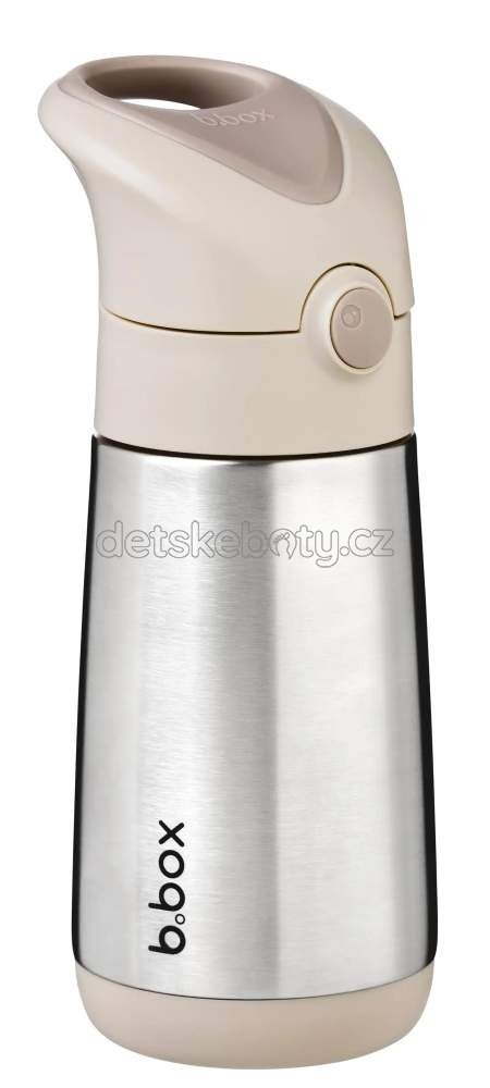 b.box 1339 Termoska na pití s brčkem 350 ml - béžová (obrázek 5)