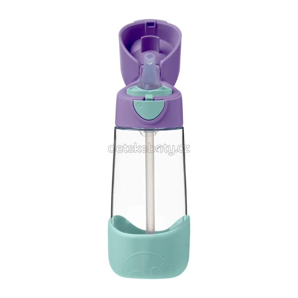b.box 500303 Lahev na pití s brčkem 450 ml - lilac pop (obrázek 3)