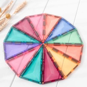 Connetix Tiles - Magnetická stavebnice PASTEL 120 ks