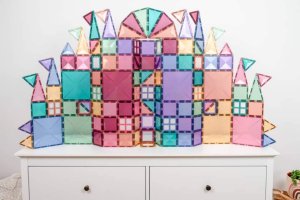 Connetix Tiles - Magnetická stavebnice PASTEL 120 ks