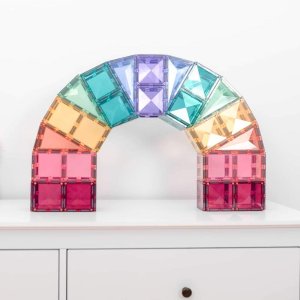 Connetix Tiles - Magnetická stavebnice PASTEL 120 ks