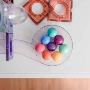 Connetix Tiles - Kuličková dráha PASTEL 106 ks