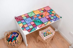 Connetix Tiles - Magnetická stavebnice PASTEL 64 ks