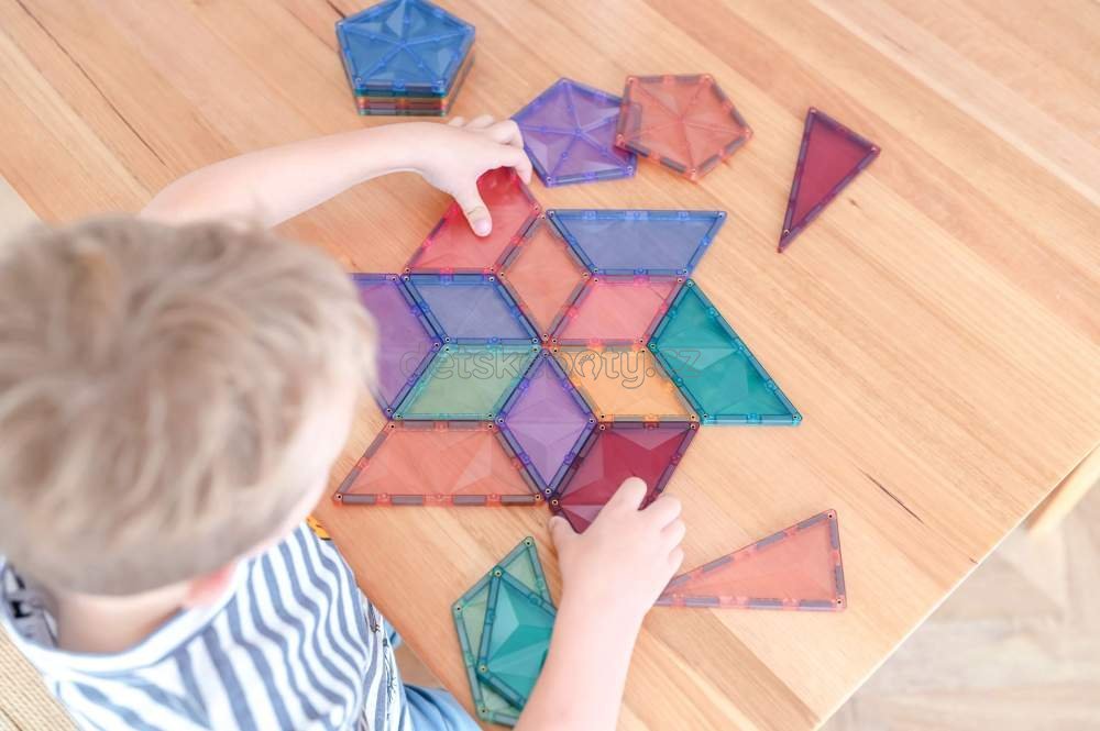 Connetix Tiles - Magnetická stavebnice PASTEL Shapes Expansion 48 ks (obrázek 5)