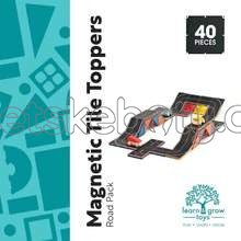 Learn and grow- Magnetické dlaždice Silnice 40 ks