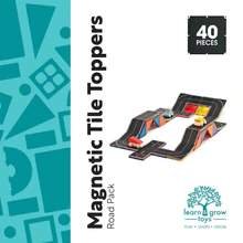 Learn and grow- Magnetické dlaždice Silnice 40 ks