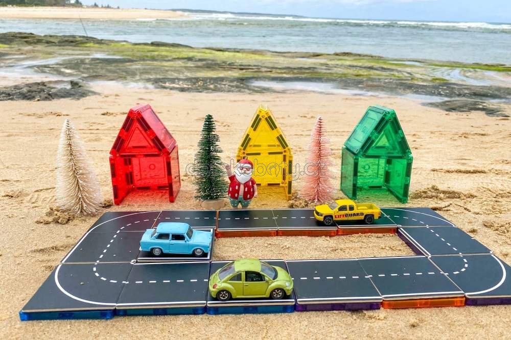 Learn and grow- Magnetické dlaždice Silnice 40 ks (obrázek 5)