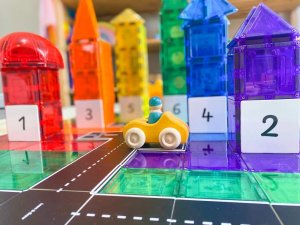 Learn and grow- Magnetická stavebnice Matematika 40 ks