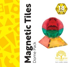 Learn and grow- Magnetická stavebnice Kupola 18 ks