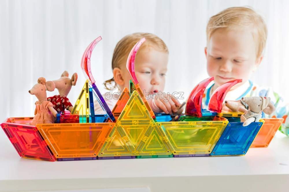 Learn and grow- Magnetická stavebnice Kupola 18 ks (obrázek 10)