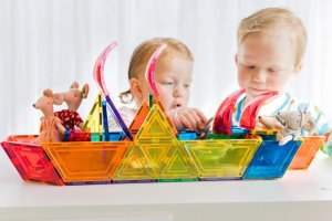 Learn and grow- Magnetická stavebnice Kupola 18 ks