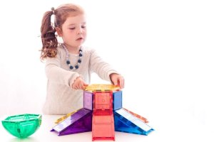 Learn and grow- Magnetická stavebnice Kupola 18 ks