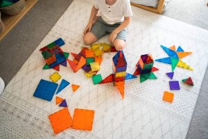Learn and grow- Magnetická stavebnice Základní sada 64 ks