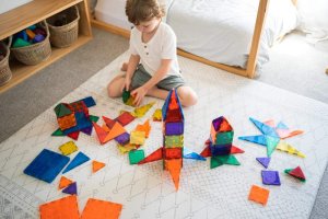 Learn and grow- Magnetická stavebnice Builders pack 110 ks