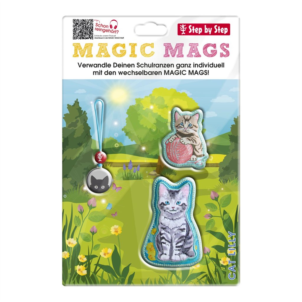 Doplňková sada obrázků MAGIC MAGS, Cat Lilly, pro aktovky a batohy Step by Step (obrázek 5)