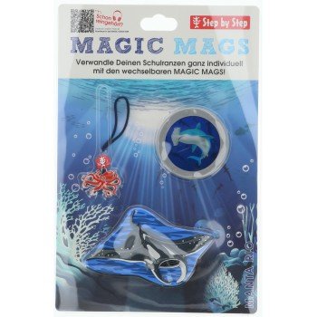 Doplňková sada obrázků MAGIC MAGS, Manta Rio, pro aktovky a batohy Step by Step (obrázek 4)