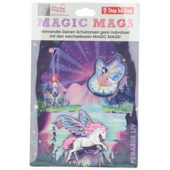 Doplňková sada obrázků MAGIC MAGS, Pegasus Liv, pro aktovky a batohy Step by Step (obrázek 7)