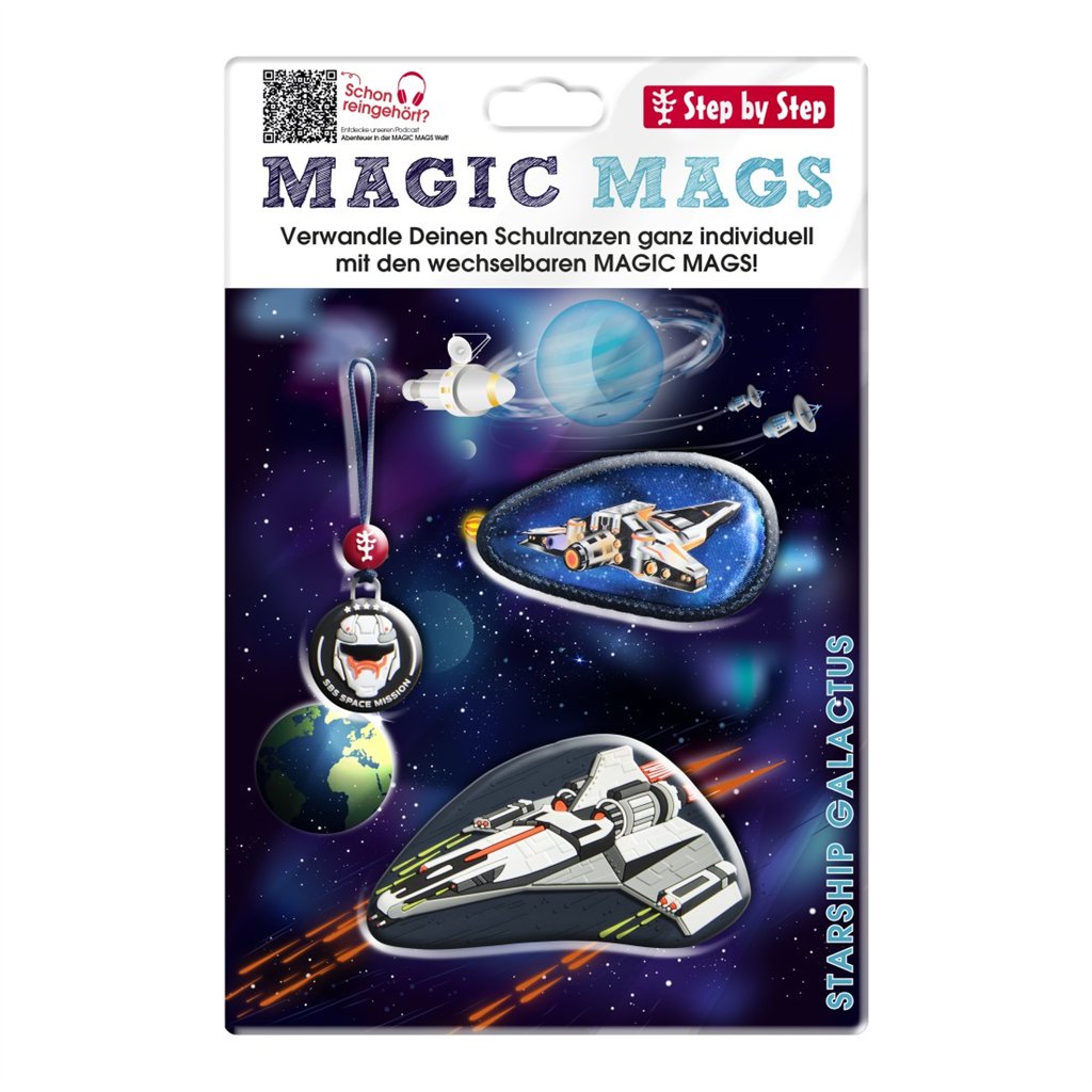 Doplňková sada obrázků MAGIC MAGS, Starship Galactus, pro aktovky a batohy Step by Step (obrázek 5)