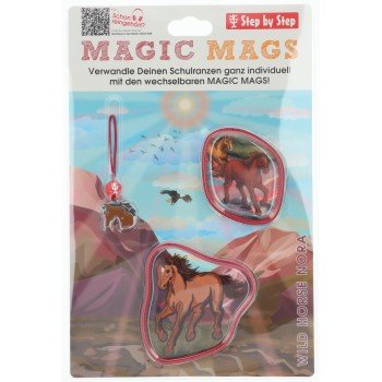 Doplňková sada obrázků MAGIC MAGS, Wild Horse Nora, pro aktovky a batohy Step by Step (obrázek 7)