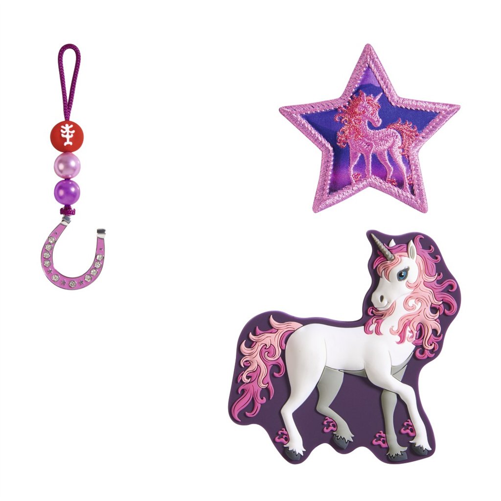 Doplňková sada obrázků MAGIC MAGS, Pretty Unicorn Nuala, pro aktovky a batohy Step by Step