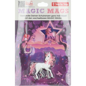 Doplňková sada obrázků MAGIC MAGS, Pretty Unicorn Nuala, pro aktovky a batohy Step by Step (obrázek 9)