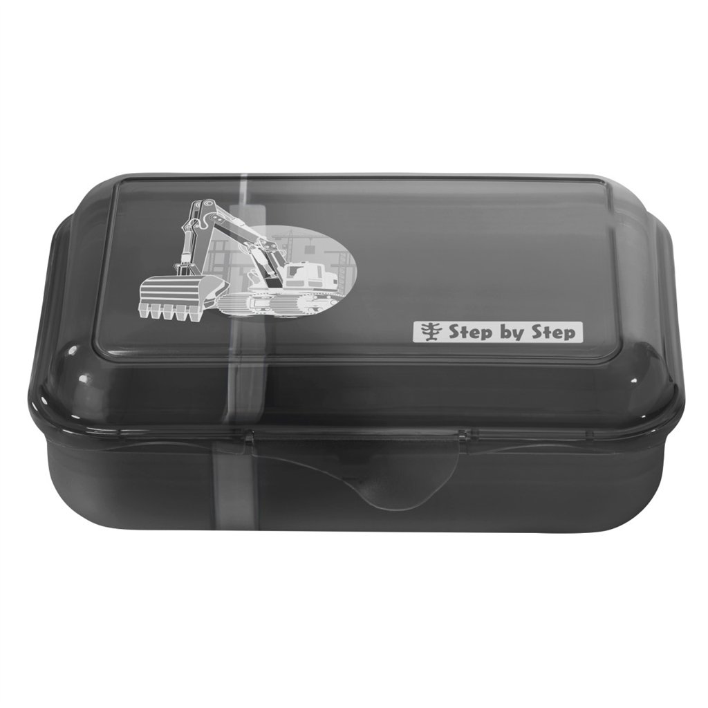 Krabička na svačinu Step by Step, Bagger Rocco, černá