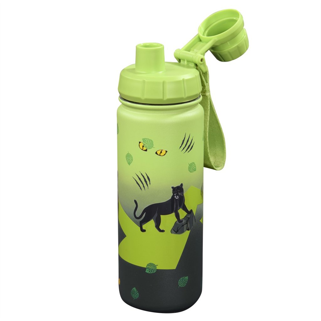 Izolovaná láhev na pití z nerezové oceli Step by Step 0,5 l, Black Cat (obrázek 4)