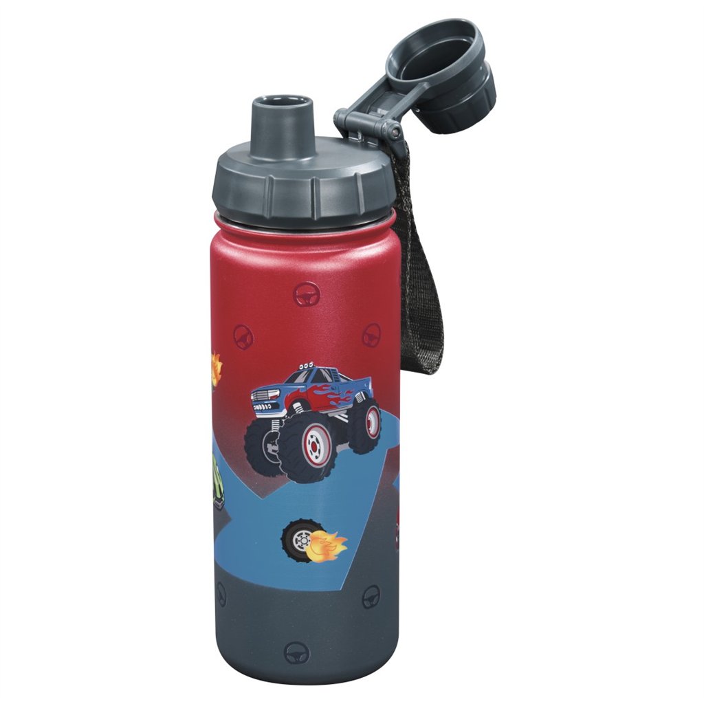 Izolovaná láhev na pití z nerezové oceli Step by Step 0,5 l, Car (obrázek 4)